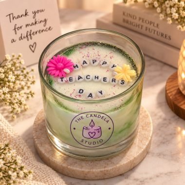 Teachers Day Candle