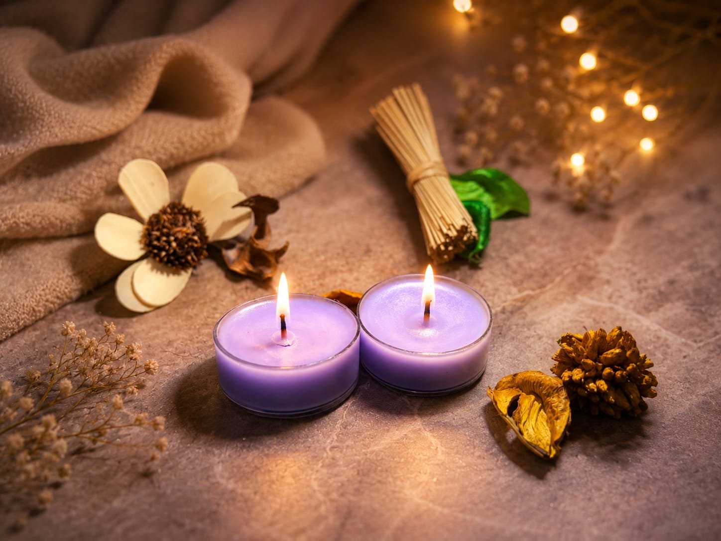 Tin Light Candles