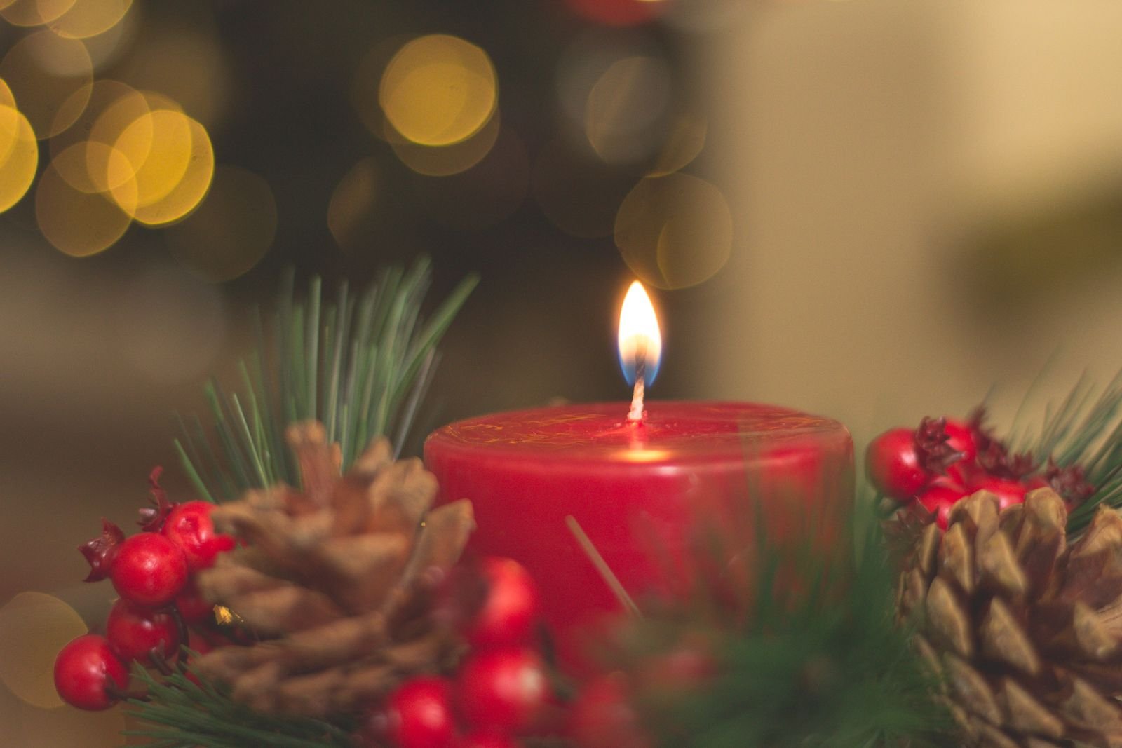 Christmas Pine & Berry Candle